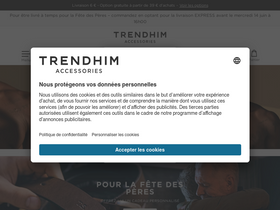 'trendhim.fr' screenshot