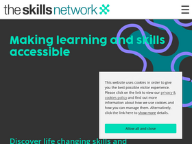 'theskillsnetwork.com' screenshot