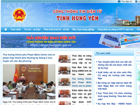 'soldtbxh.hungyen.gov.vn' screenshot