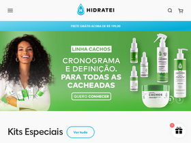 'hidratei.com.br' screenshot
