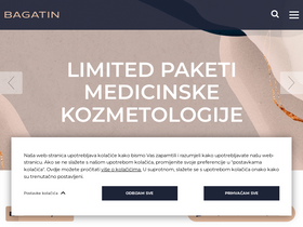 'poliklinikabagatin.hr' screenshot
