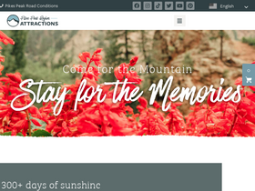 'pikes-peak.com' screenshot