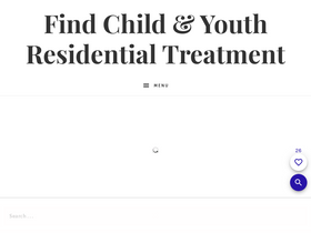 'childresidentialtreatment.com' screenshot