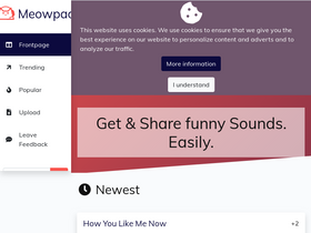 'meowpad.fun' screenshot