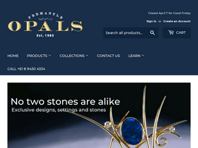 fremantleopals.com.au homepage screenshot