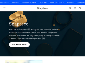 Snaptecc website screenshot
