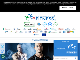 'accademiaitalianafitness.it' screenshot
