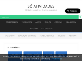 'soatividades.com' screenshot
