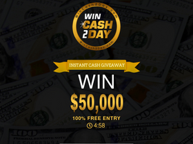 'wincash2day.com' screenshot