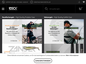 'zeck-fishing.com' screenshot