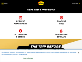 'midas.com' screenshot