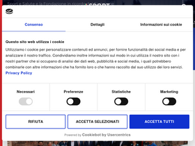 'sportesalute.eu' screenshot