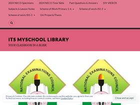 'itsmyschoollibrary.com' screenshot