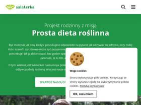'salaterka.pl' screenshot