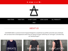 alexandersimai.com homepage screenshot