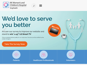 'kkh.com.sg' screenshot