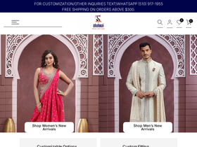 shehnaibridalboutique.com homepage screenshot