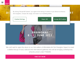 'affordableartfair.com' screenshot