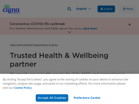 'cignahealthbenefits.com' screenshot