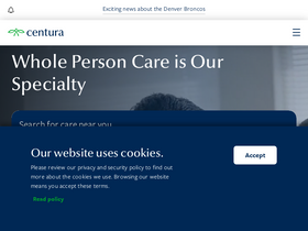 'centura.org' screenshot