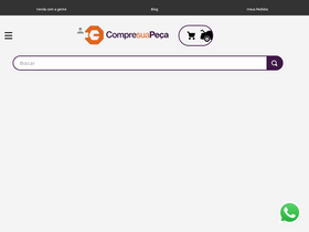 'compresuapeca.com.br' screenshot