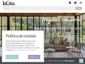 'laoca.es' screenshot