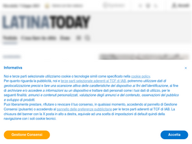 'latinatoday.it' screenshot