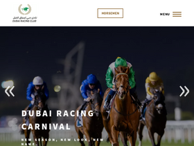 'dubairacingclub.com' screenshot