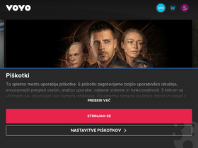 'voyo.si' screenshot