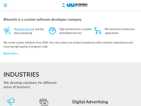 'bitworks.software' screenshot