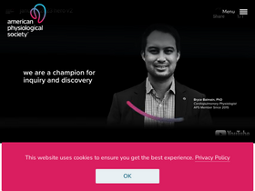 'physiology.org' screenshot