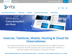 'vtx.ch' screenshot