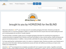 'directionsforme.org' screenshot