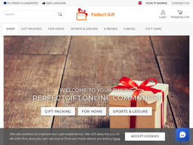 'perfectgift.online' screenshot