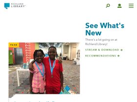 'richlandlibrary.com' screenshot