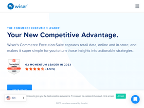 'wiser.com' screenshot