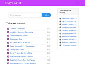 'shaydo.net' screenshot