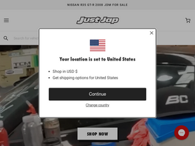 'justjap.com' screenshot