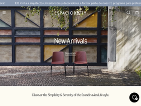espaciobetty.com homepage screenshot