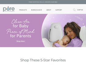 'pureenrichment.com' screenshot