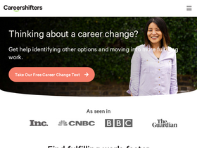 'careershifters.org' screenshot