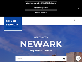 'newarknj.gov' screenshot