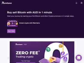 'remitano.com' screenshot