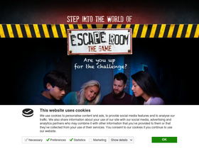 'escaperoomthegame.com' screenshot