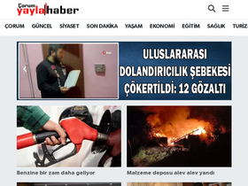 'yaylahaber.com.tr' screenshot