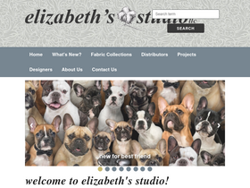 elizabethsstudio.com homepage screenshot