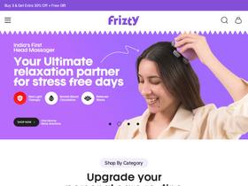 Frizty website screenshot