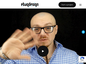 'ebaqdesign.com' screenshot