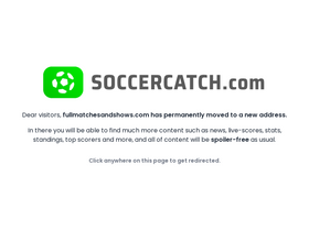 'fullmatchesandshows.com' screenshot