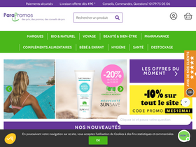 'parapromos.com' screenshot